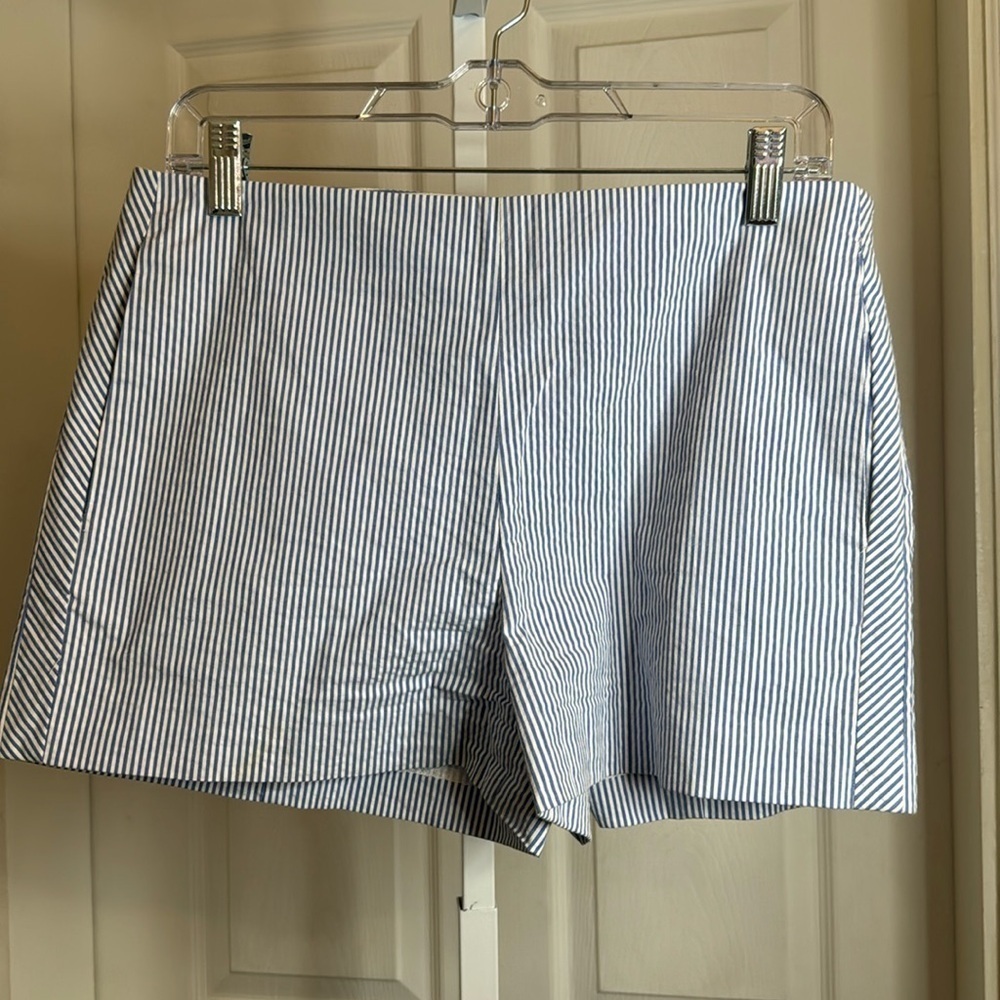 Draper James pinstripe shorts